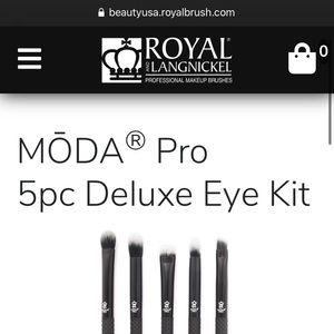 VEGAN Moda Pro 5PC Deluxe Eye Kit